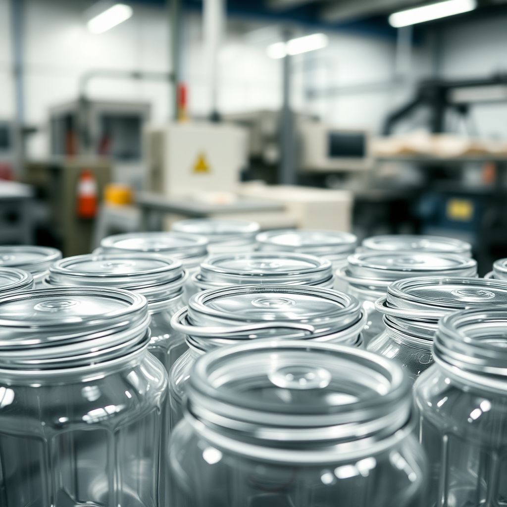 Tarros de Plastico con Tapa